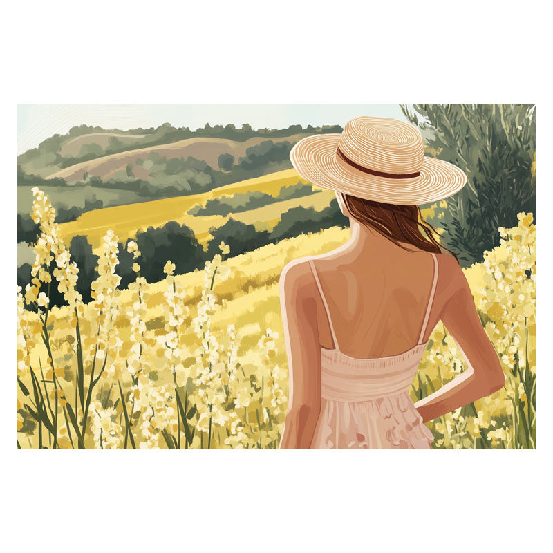 BEAUTY ON FLOWER FIELD III