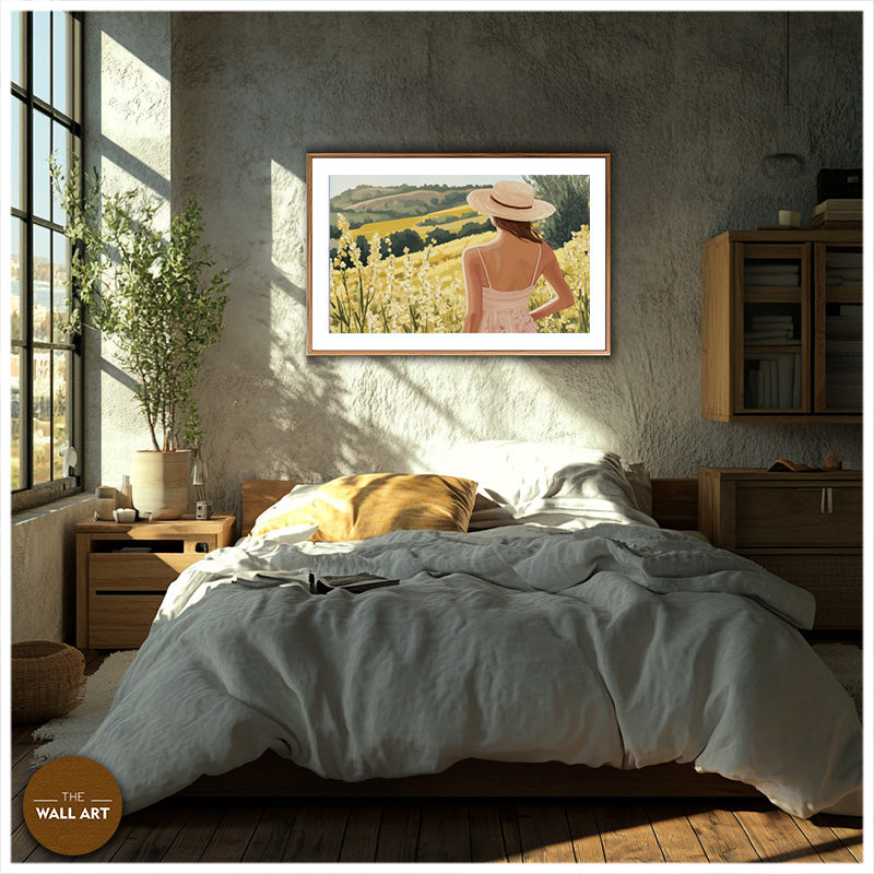 BEAUTY ON FLOWER FIELD III