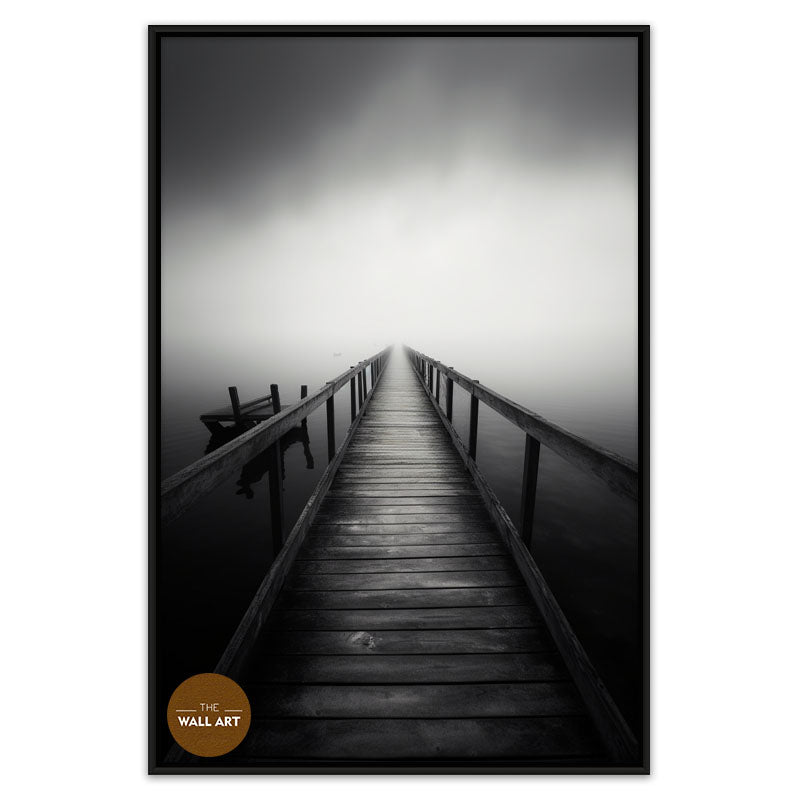 BLACK AND WHITE PIER III