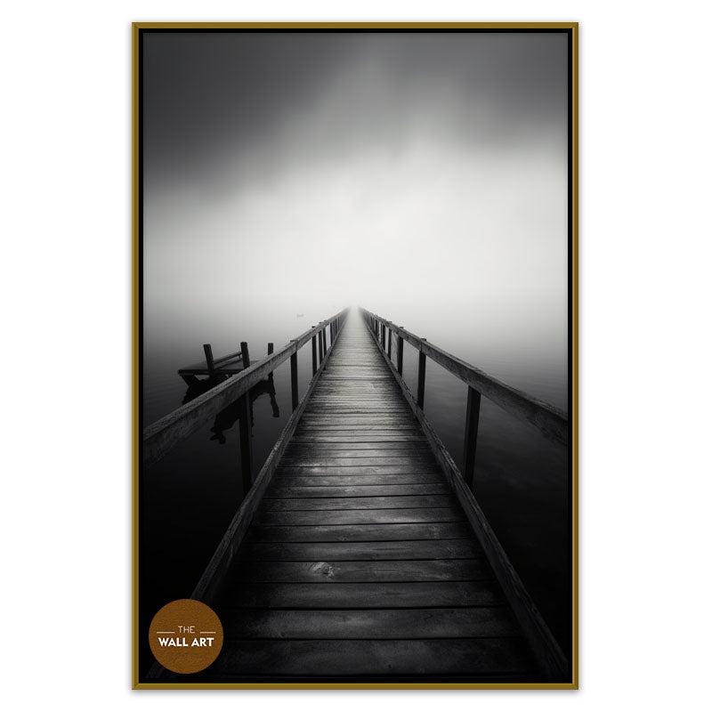 BLACK AND WHITE PIER III