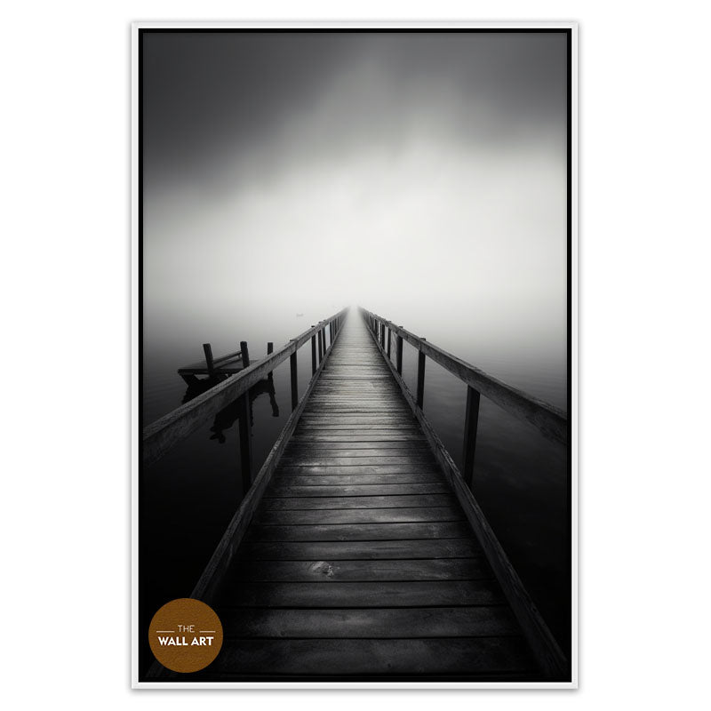 BLACK AND WHITE PIER III