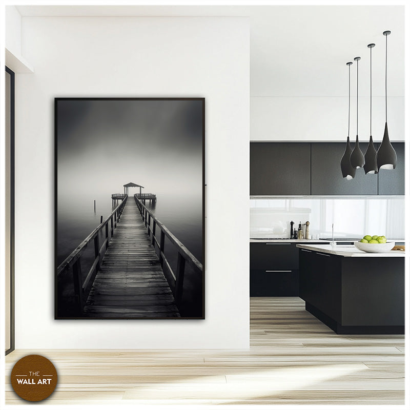 BLACK AND WHITE PIER II