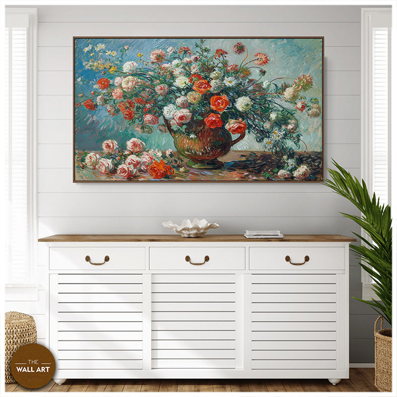 BLOOMING FLOWER VASE V