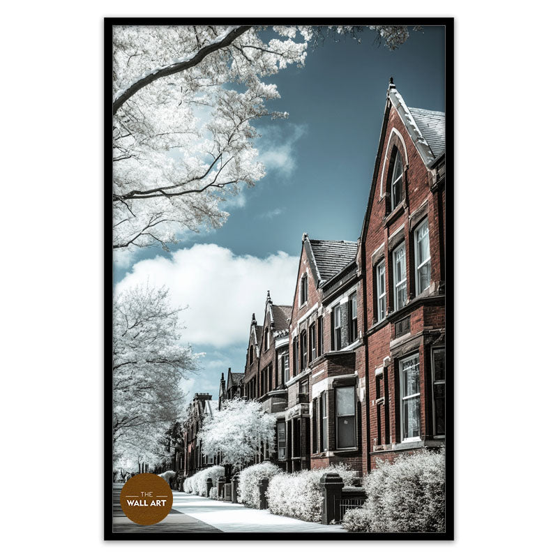 BLOOMMING RED HOUSES III