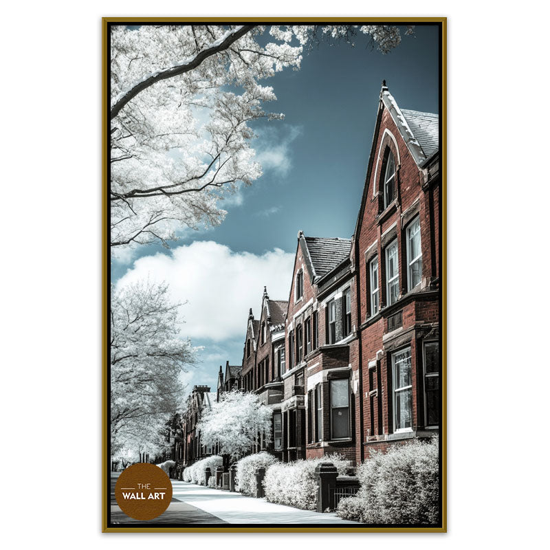 BLOOMMING RED HOUSES III