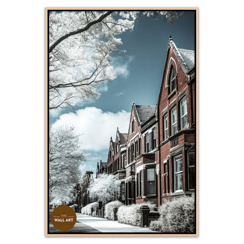 BLOOMMING RED HOUSES III