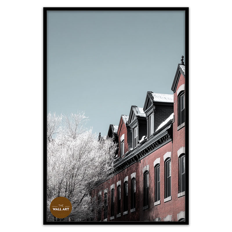 BLOOMMING RED HOUSES II