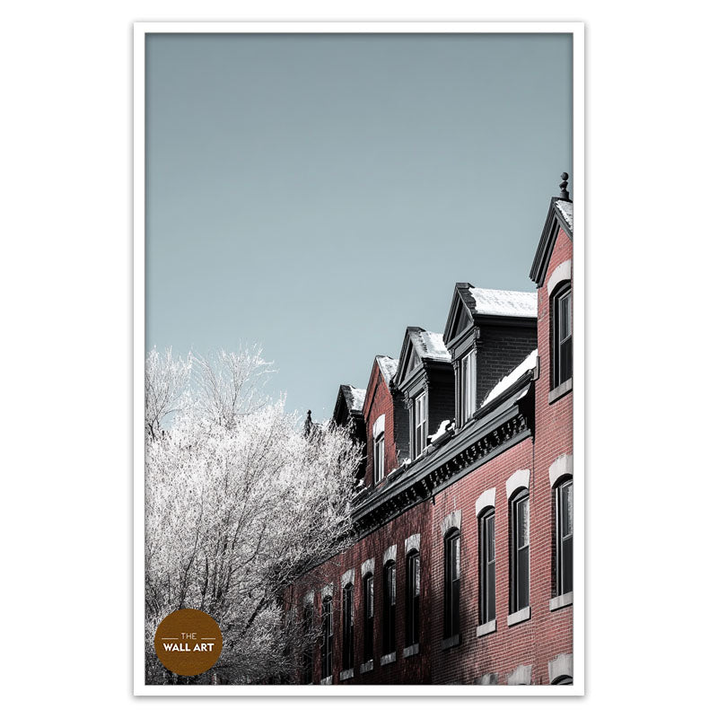 BLOOMMING RED HOUSES II