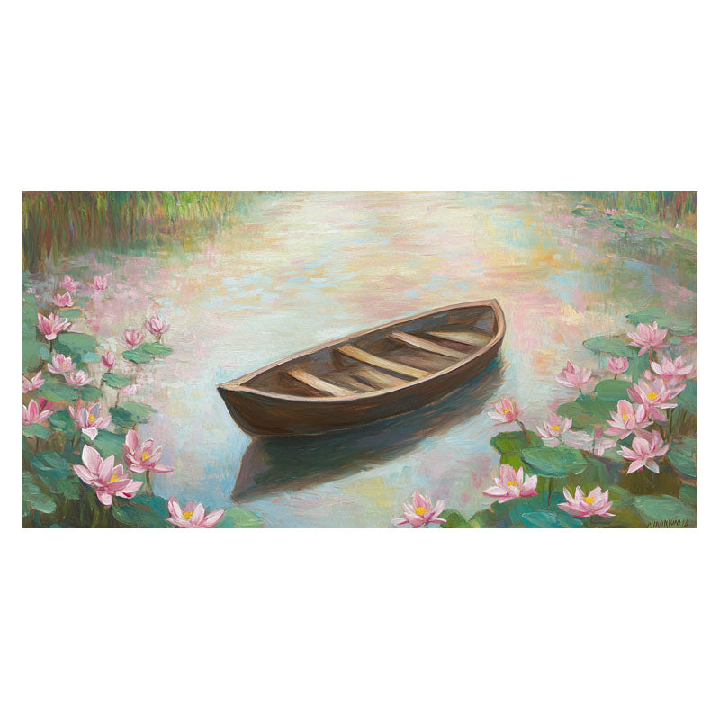 BOAT IN THE LOTUS POND II