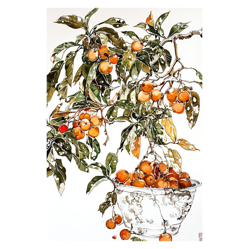 BRANCH OF YELLOW FRUITS I