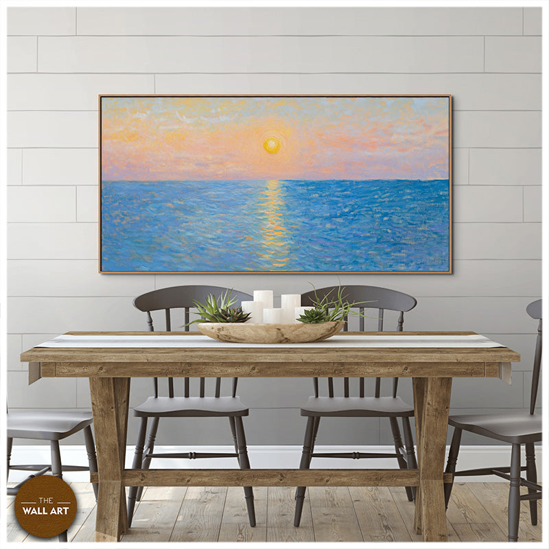 CALM SEA IN SUNSET III