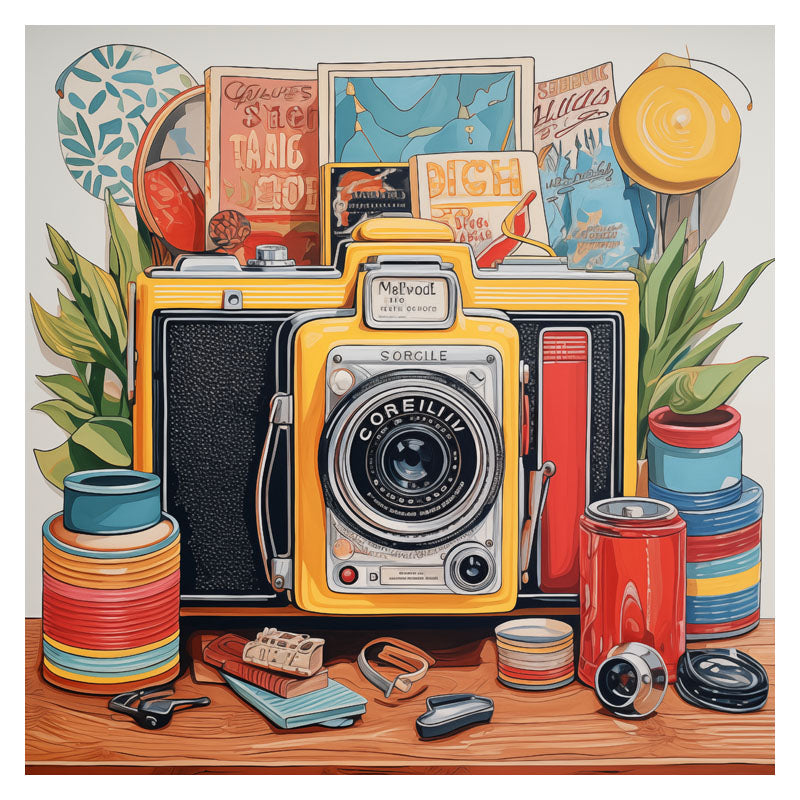 CAMERA AND STILL LIFE