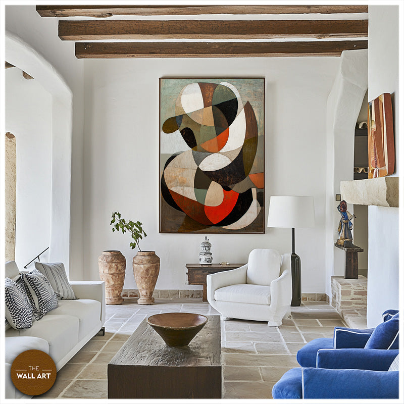CUBISM OF FLUID AND ORGANIC FORMS