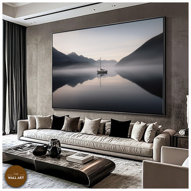 WHRE SKY AND WATER MEET I