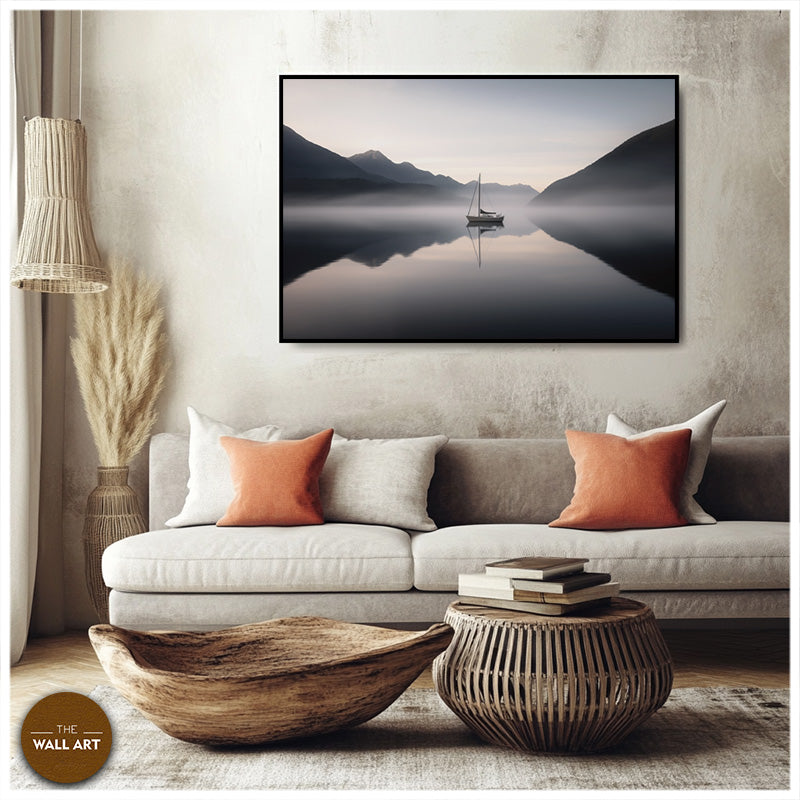 WHRE SKY AND WATER MEET I