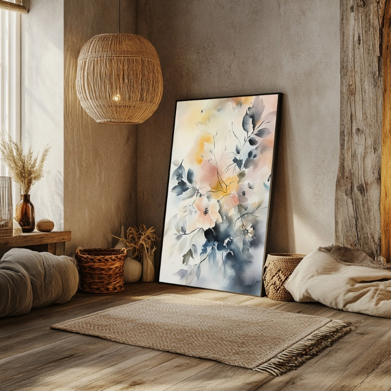 YELLOW SHADE FLOWERS I