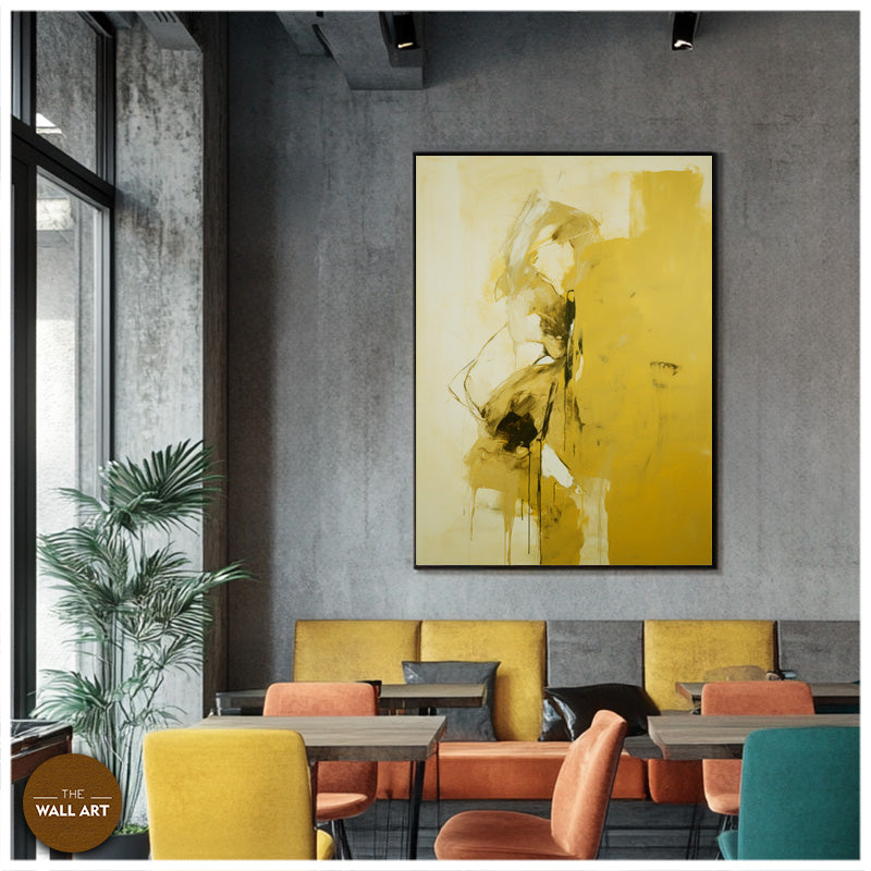 YELLOW TONE ABSTRACT I