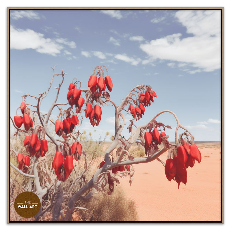 DESERT PEA FLOWERS