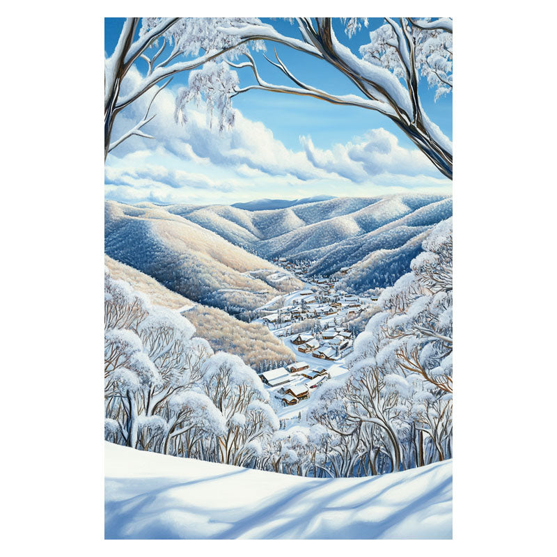FALL CREEK IN WINTER