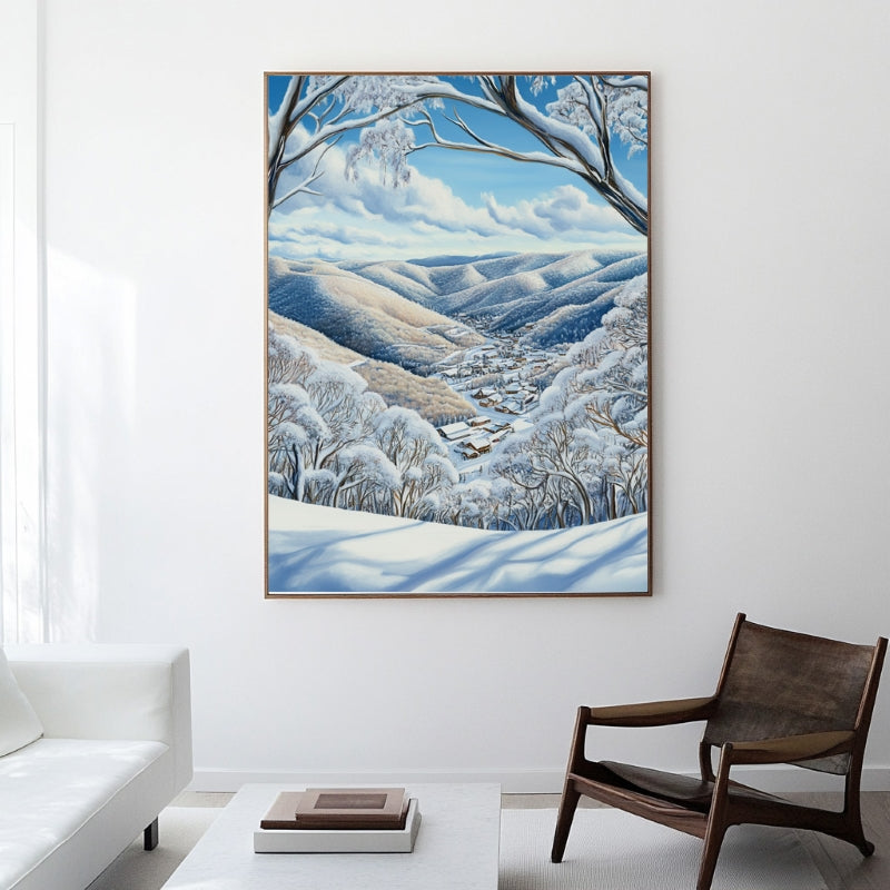 FALL CREEK IN WINTER