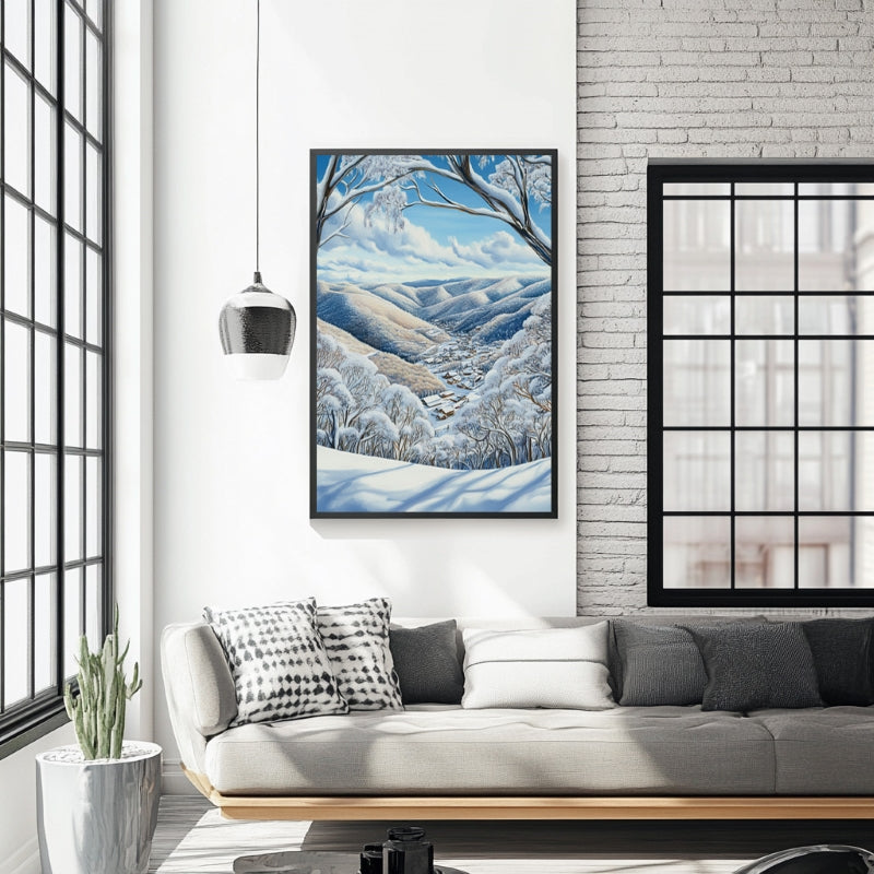 FALL CREEK IN WINTER