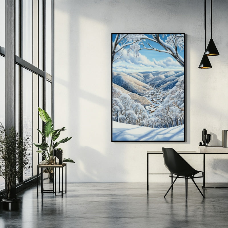 FALL CREEK IN WINTER