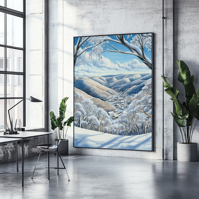 FALL CREEK IN WINTER
