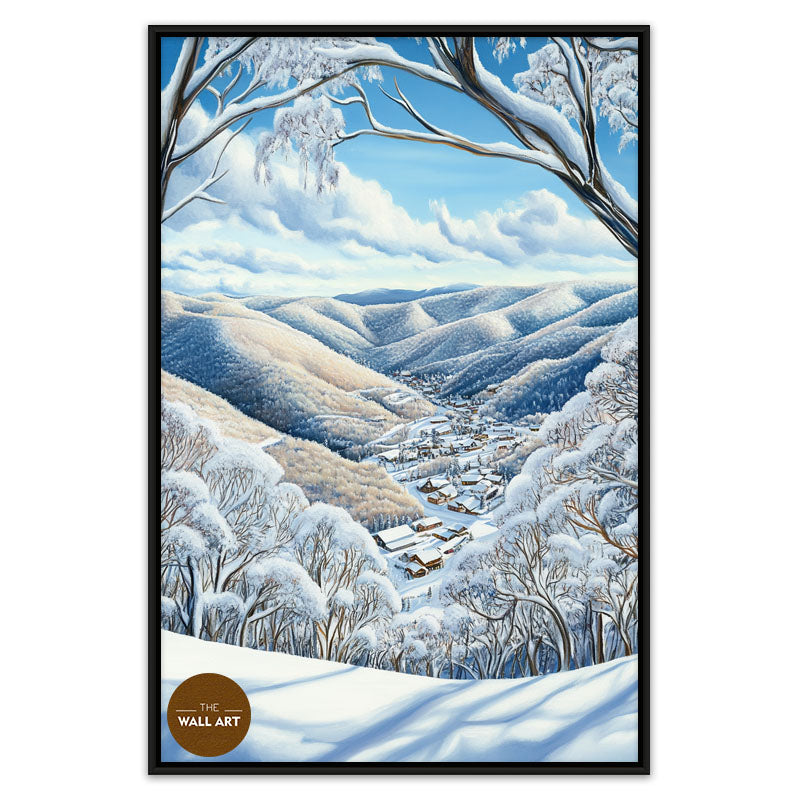 FALL CREEK IN WINTER