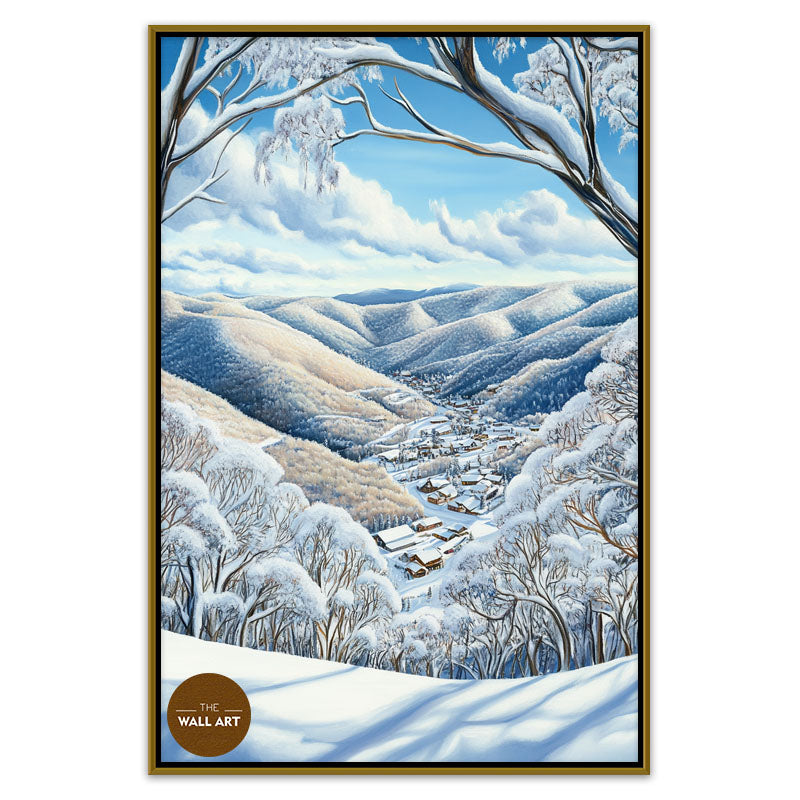 FALL CREEK IN WINTER
