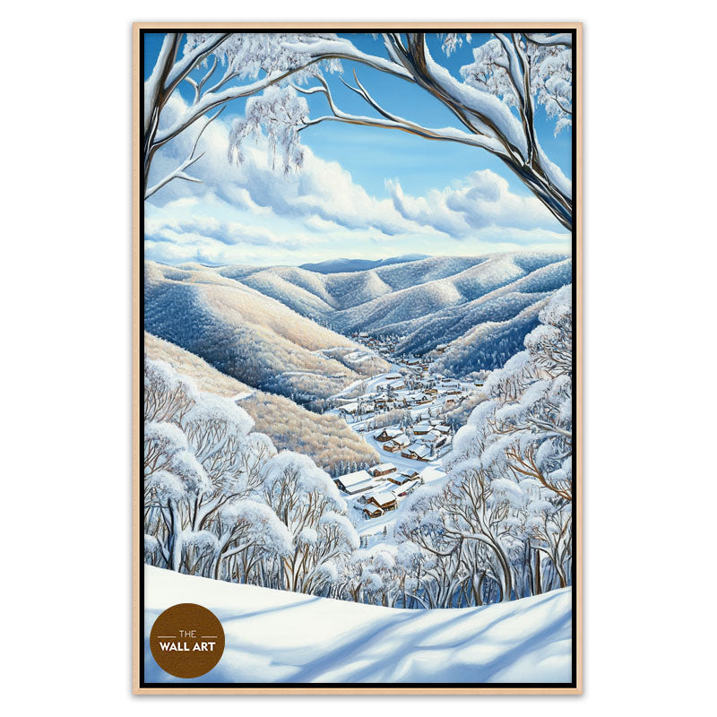 FALL CREEK IN WINTER