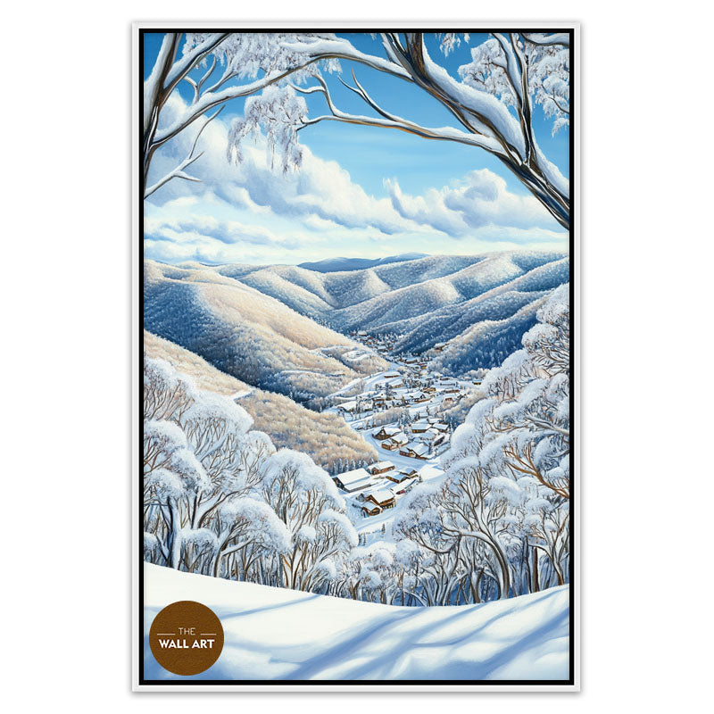 FALL CREEK IN WINTER