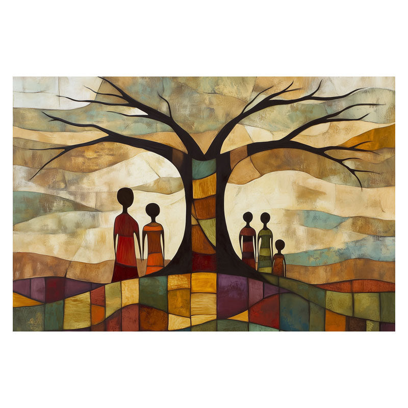 FAMILY UNDER A BAOBAB TREE II