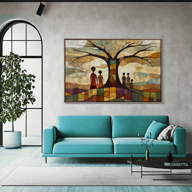 FAMILY UNDER A BAOBAB TREE II