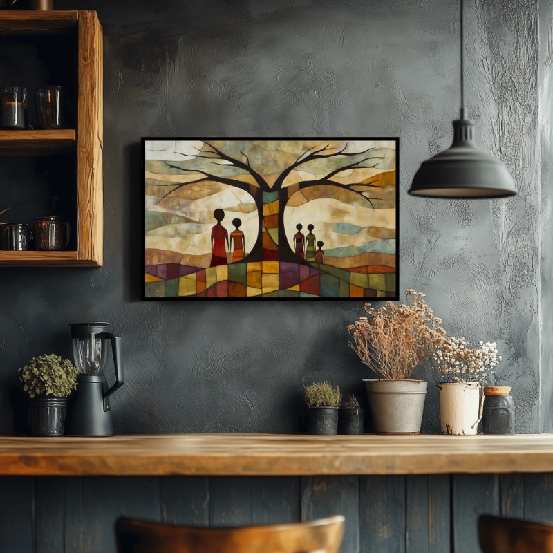 FAMILY UNDER A BAOBAB TREE II