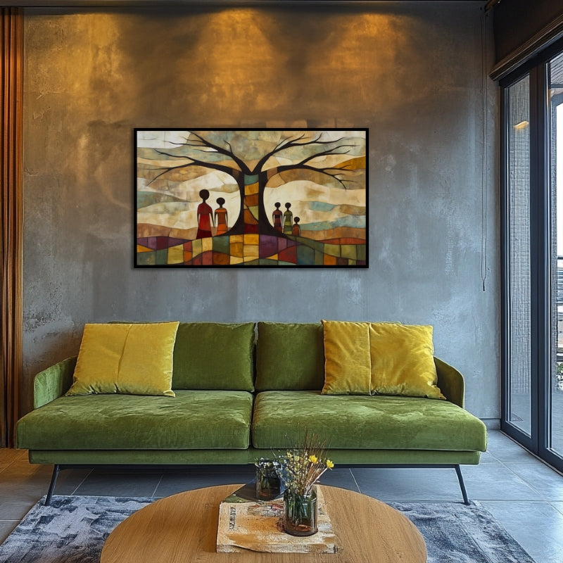 FAMILY UNDER A BAOBAB TREE II