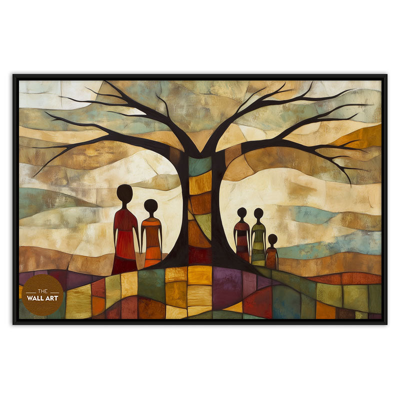 FAMILY UNDER A BAOBAB TREE II