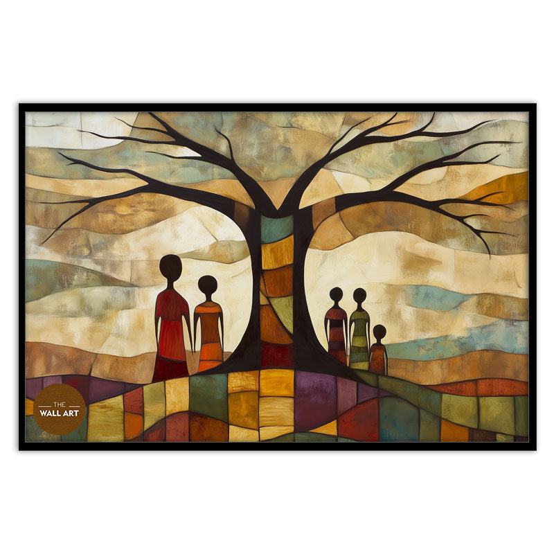 FAMILY UNDER A BAOBAB TREE II