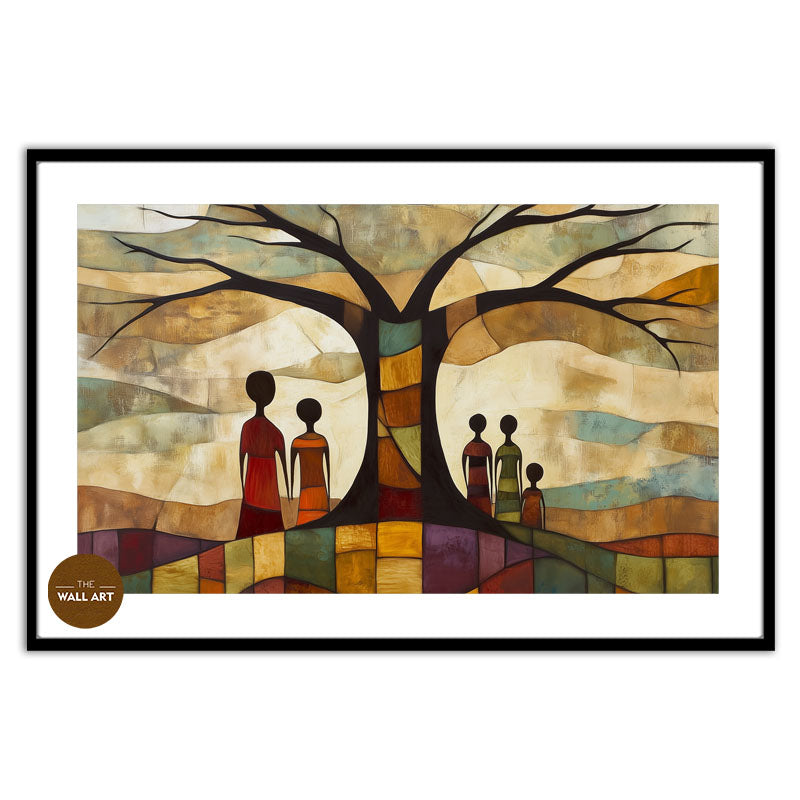 FAMILY UNDER A BAOBAB TREE II