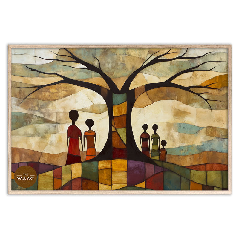 FAMILY UNDER A BAOBAB TREE II