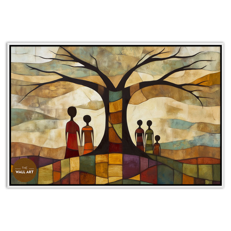 FAMILY UNDER A BAOBAB TREE II