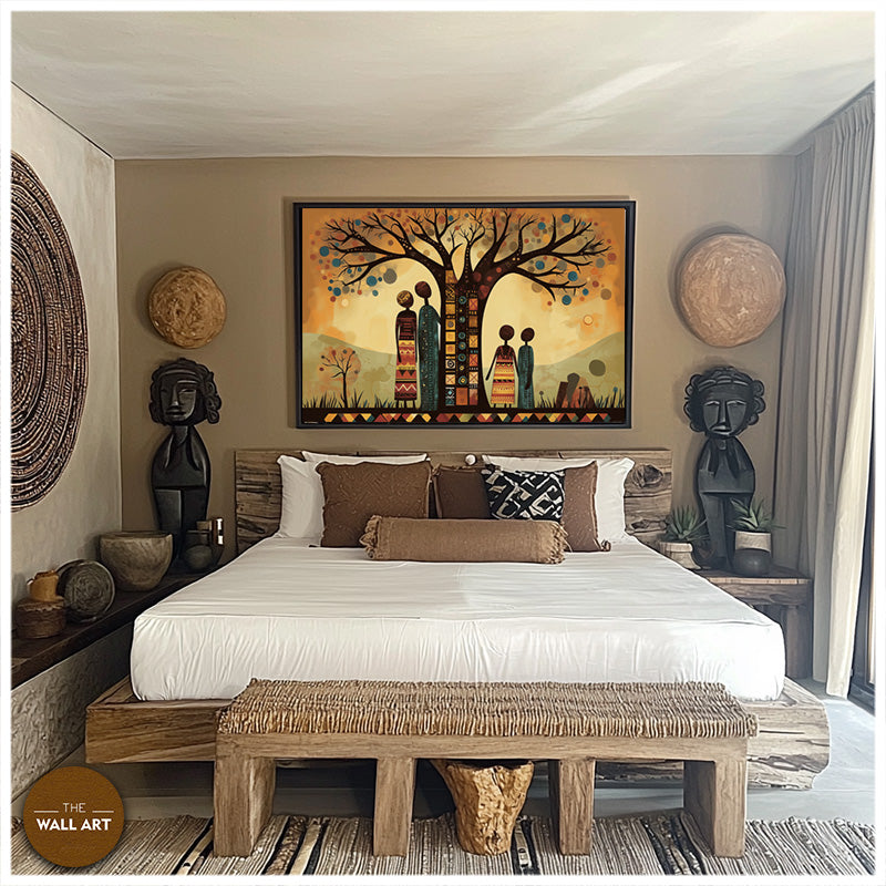 FAMILY UNDER A BAOBAB TREE I