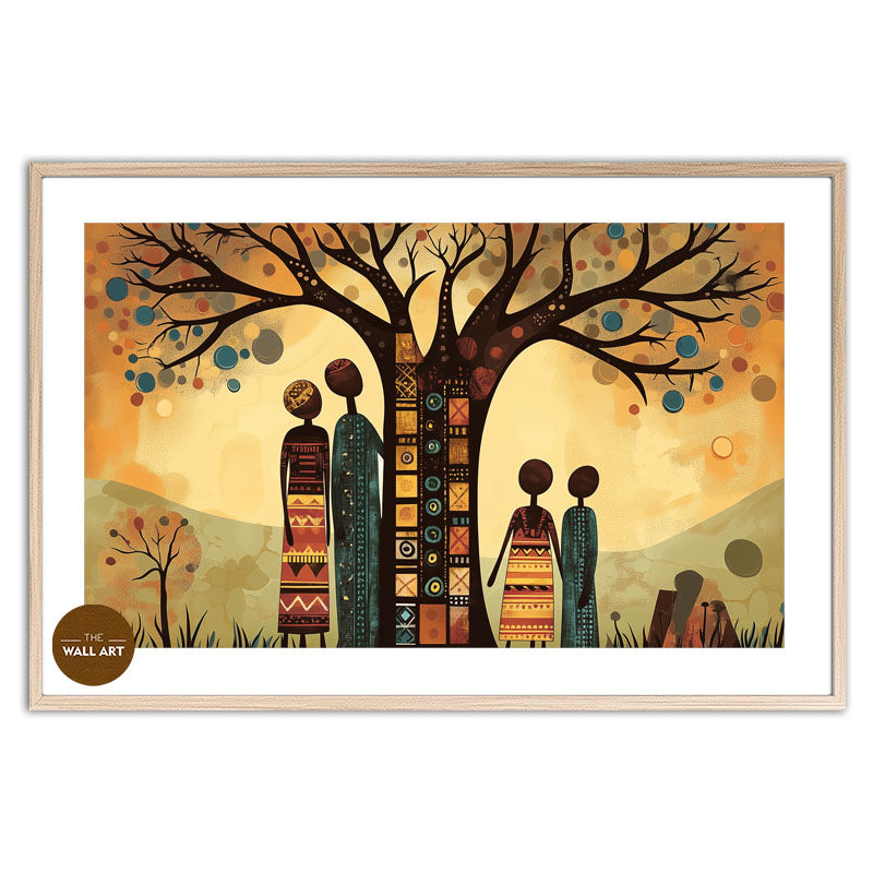 FAMILY UNDER A BAOBAB TREE I