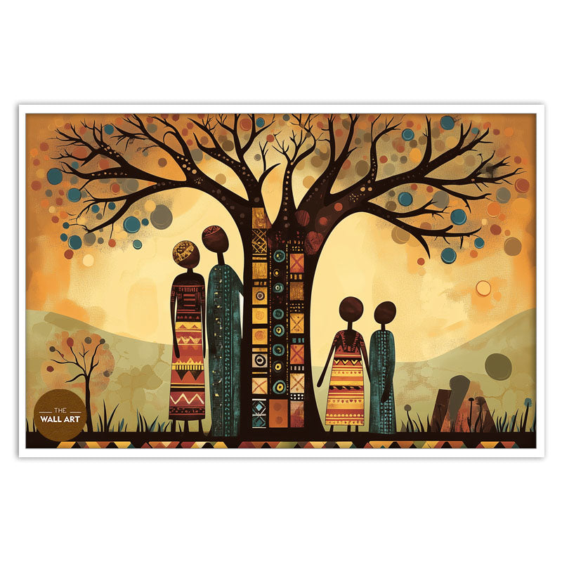 FAMILY UNDER A BAOBAB TREE I