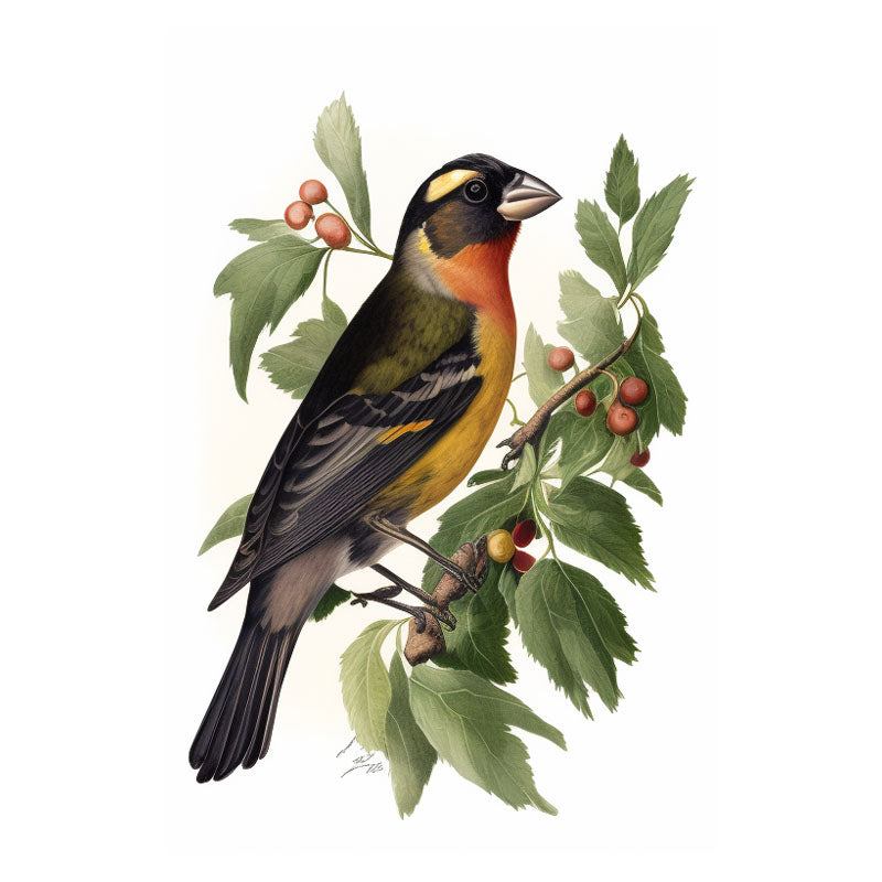 GROSBEAK BIRD I