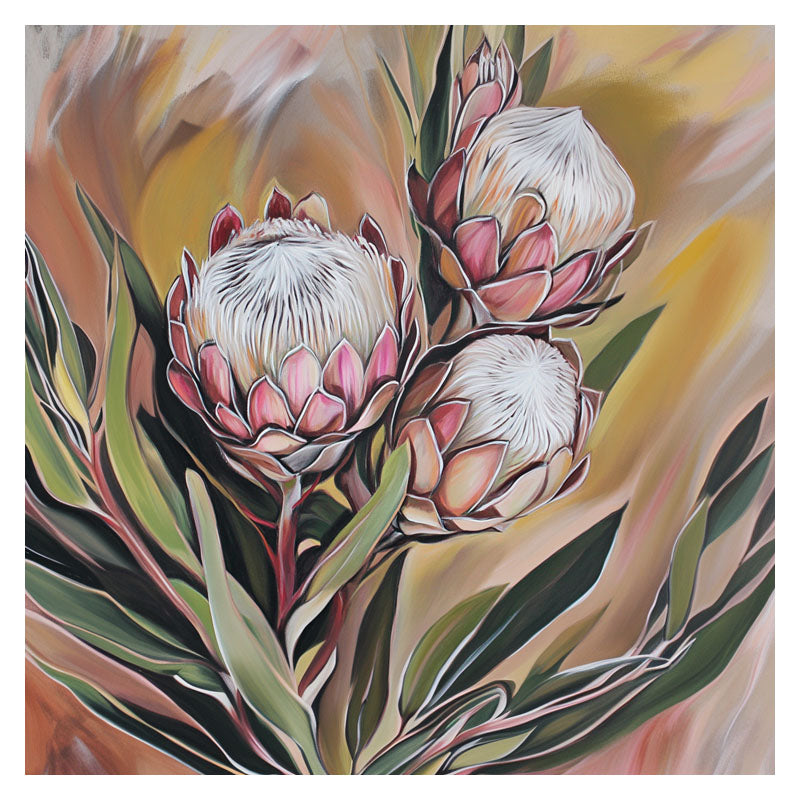 LIGHT PRINK PROTEA