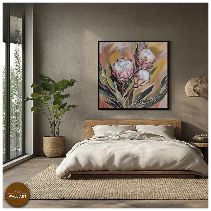 LIGHT PRINK PROTEA