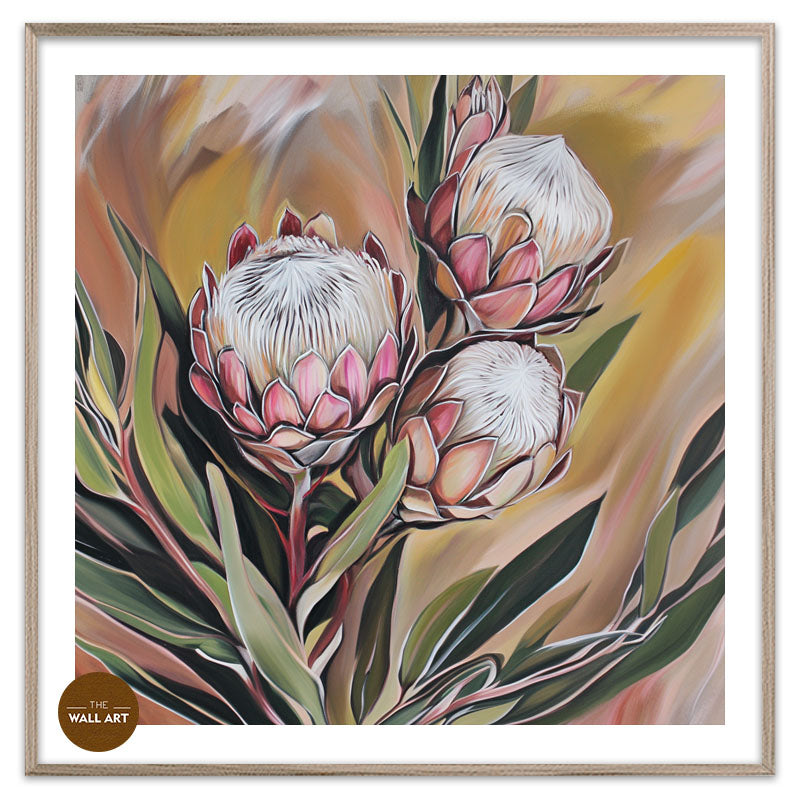 LIGHT PRINK PROTEA