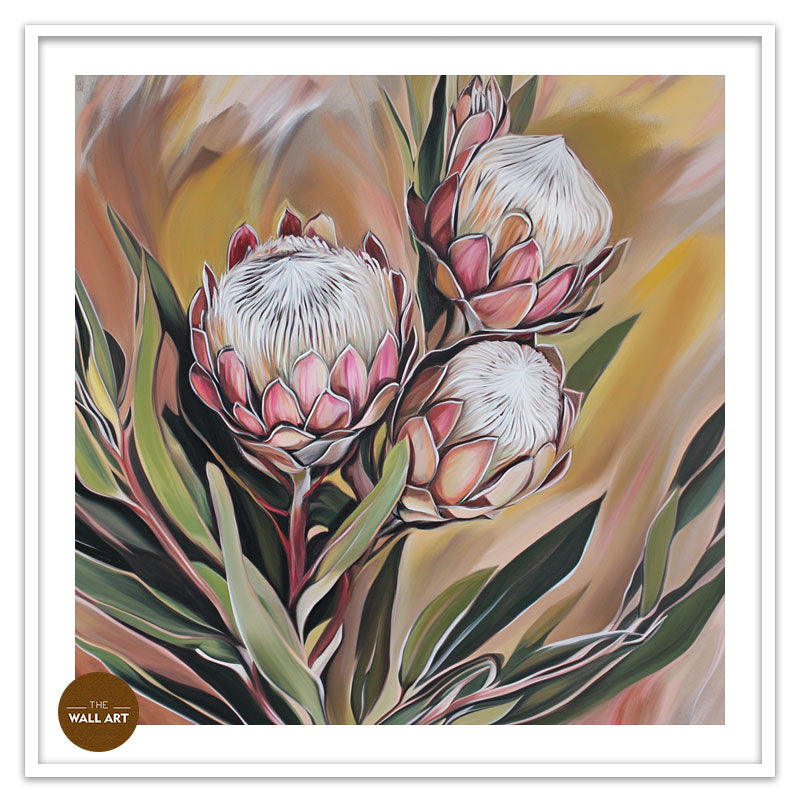 LIGHT PRINK PROTEA