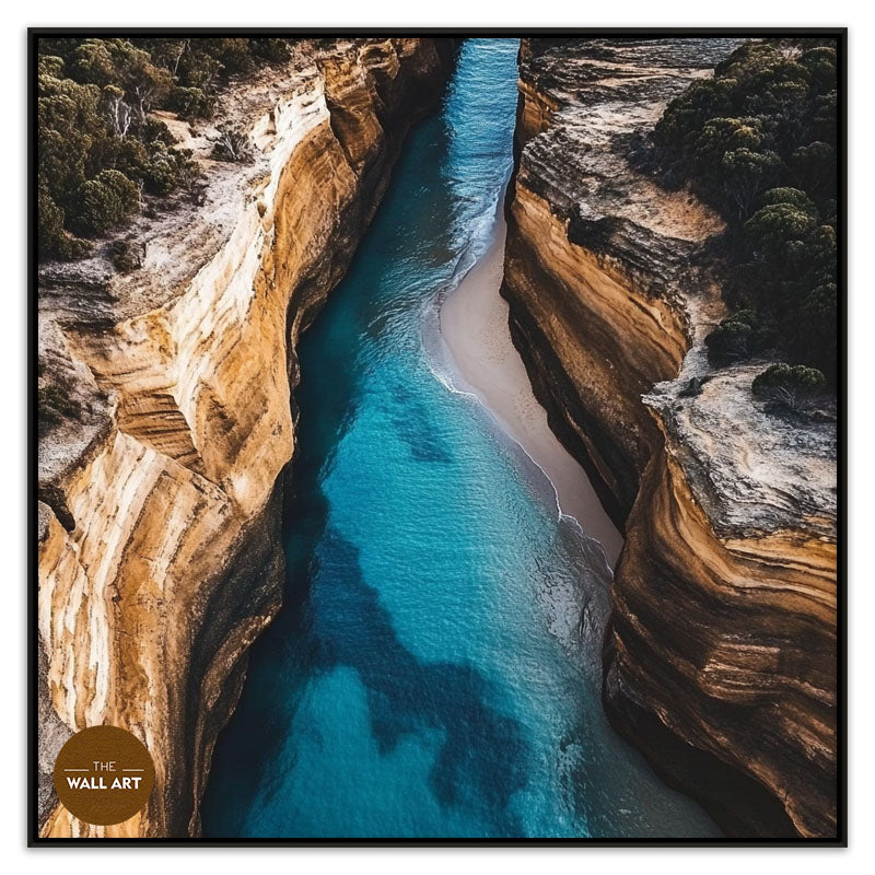 LOCH ARD GORGE AERIAL VIEW