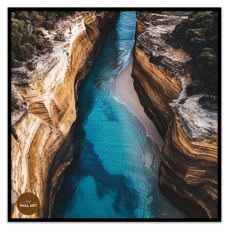 LOCH ARD GORGE AERIAL VIEW